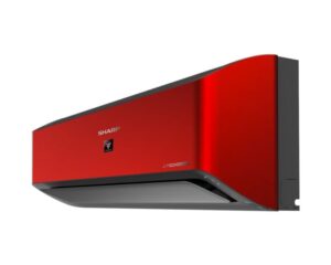 تكييف شارب سبليت 2.25 حصان بارد-ساخن انفرتر، بلازما كلاستر مستورد،أحمر AY-XP18YHER